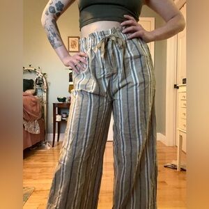 Breezy Striped Pants